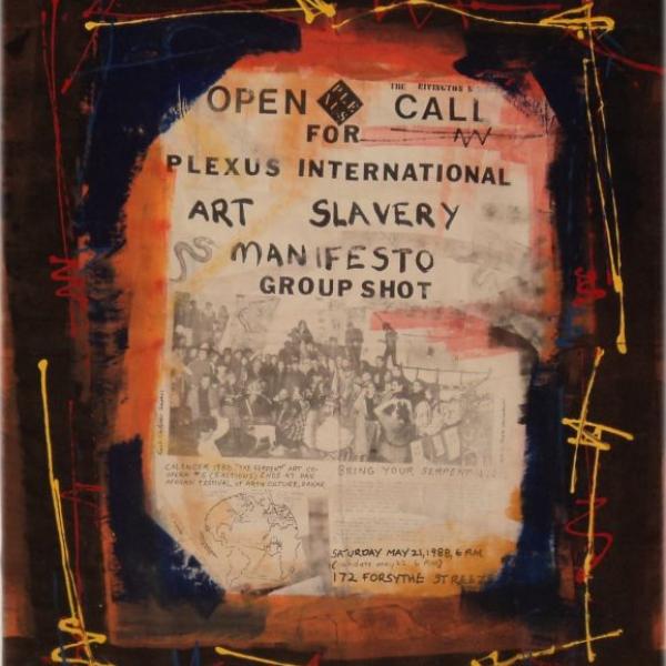 Plexus Original Art work by Seni MBaye, 2004