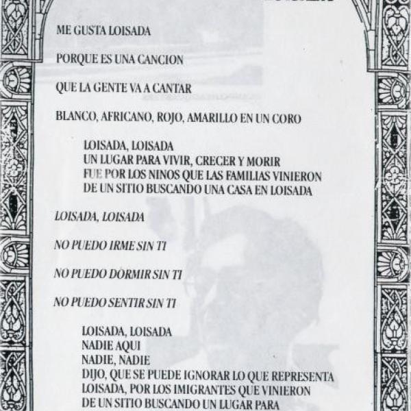 61 loisada poem