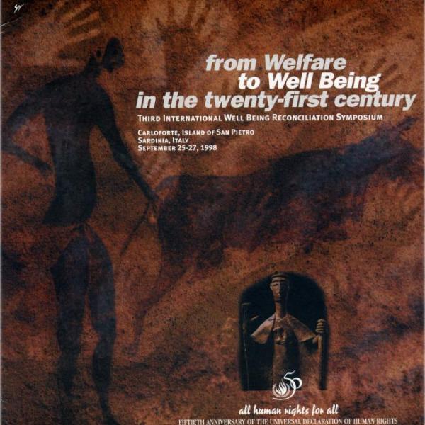 1998 Human Rights Open Call for Well Being in the XXI Century Simposio Carloforte