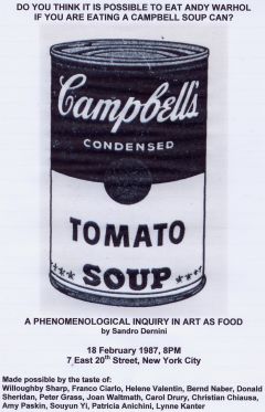 1987 andy anichini eat andy campbell soup2