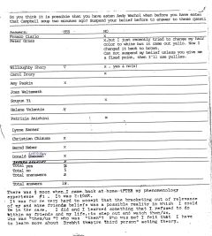 1987 andy report question