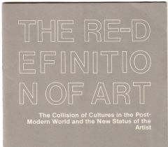 1988 the redefinition of art symposium cover